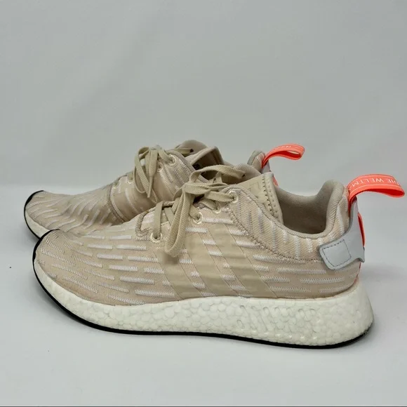 Adidas | NMD R2, Linen Color, Size 10, Women’s Sneakers - EUC - Picture 4 of 10